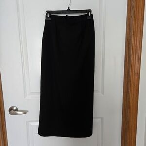 womens size 4 black straight skirt